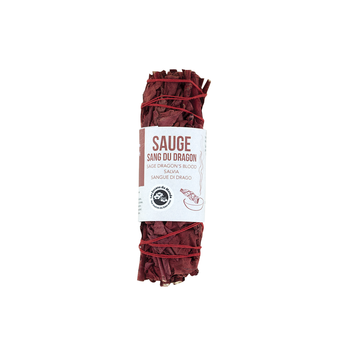 Tresse de Sauge Sang-dragon - face