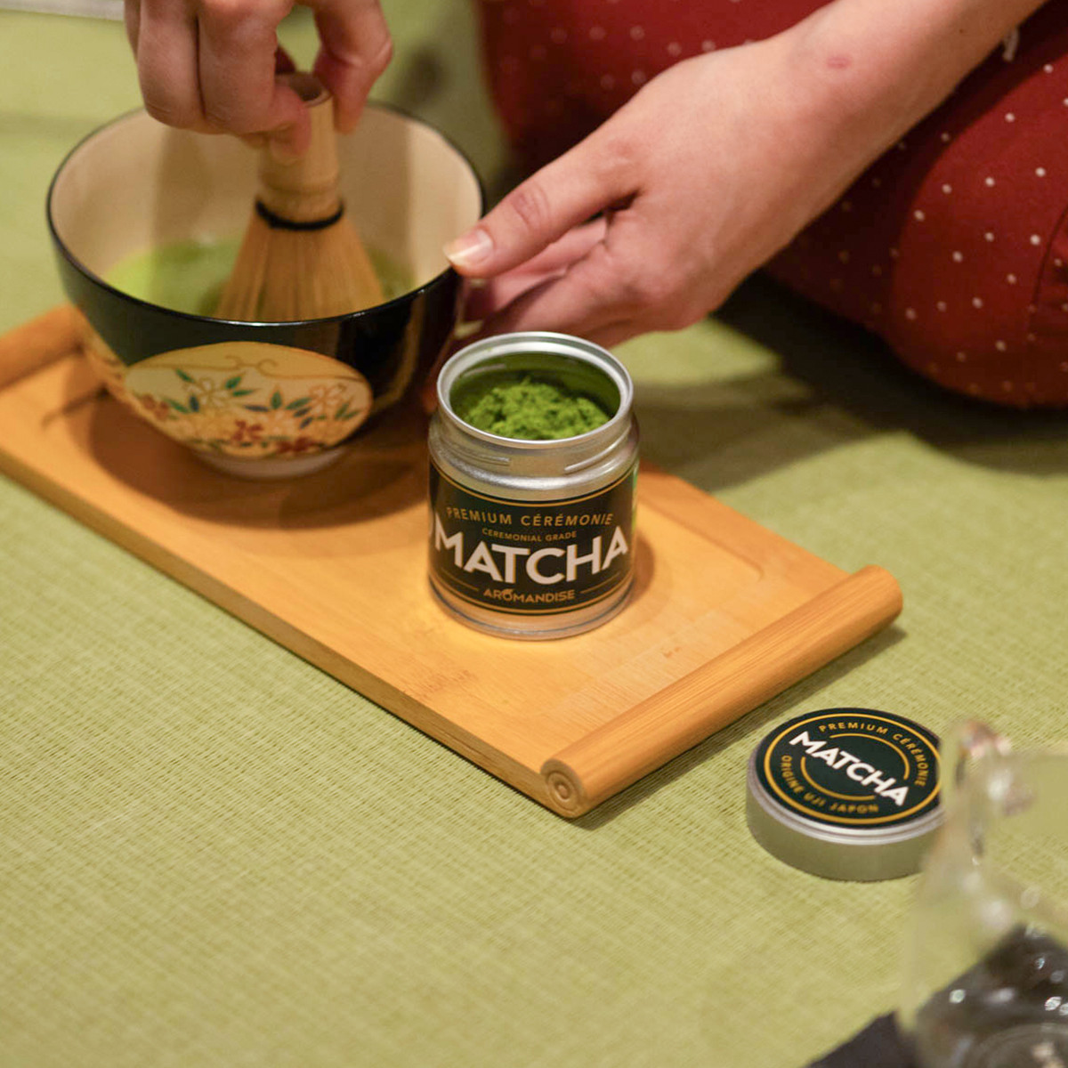 Cuillère à Thé Matcha En Bambou - Chashaku 18cm - Pour Cérémonie Du Thé Japonais - Dosage Précis 1g