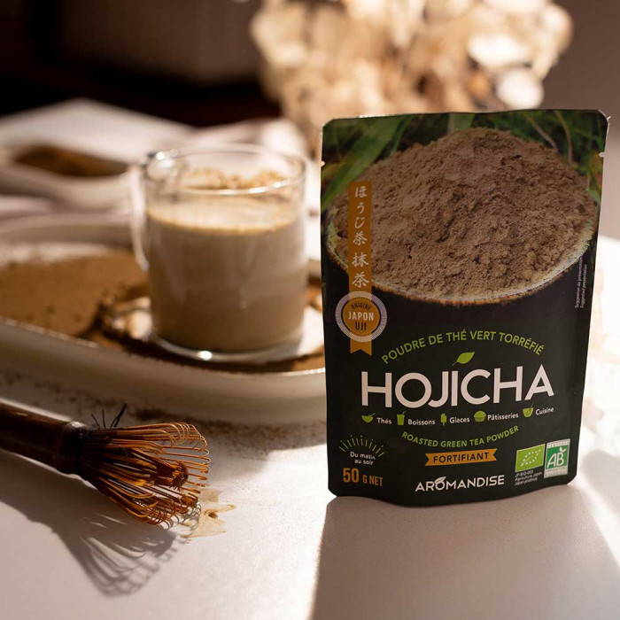 Pack réduire la caféine - hojicha - aromandise