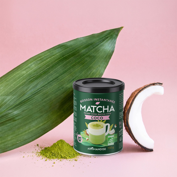 Matcha Coco - thés bio japonais - Aromandise - ambiance 1