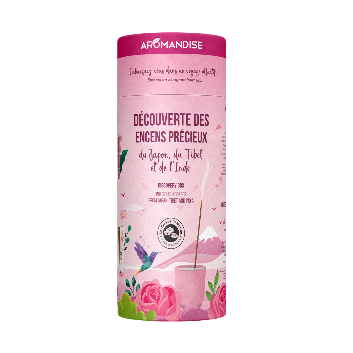 Encens précieux Coffret découverte  - FACE - Aromandise