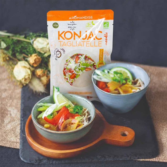 Tagliatelles de Konjac - Ambiance - Aromandise