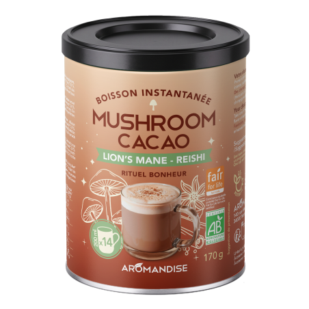 Mushroom Cacao Cannelle bio 170g