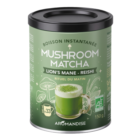 Mushroom Matcha Vanille bio 150g