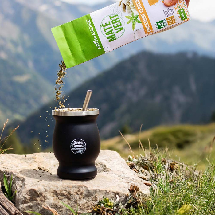 Maté vert sauvage gingembre et verveine  - Ambiance - Aromandise