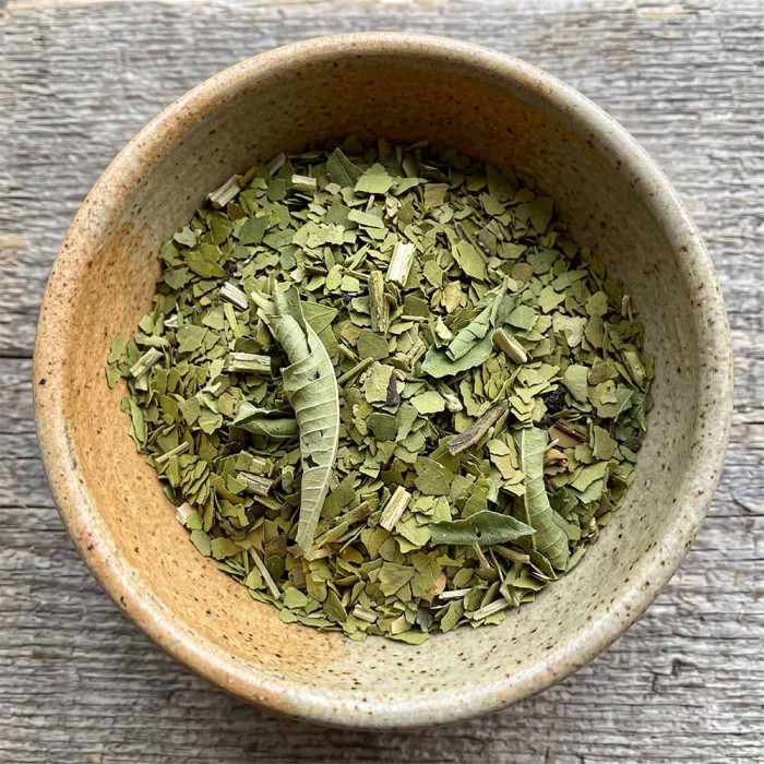 Maté vert sauvage gingembre et verveine  - Texture - Aromandise