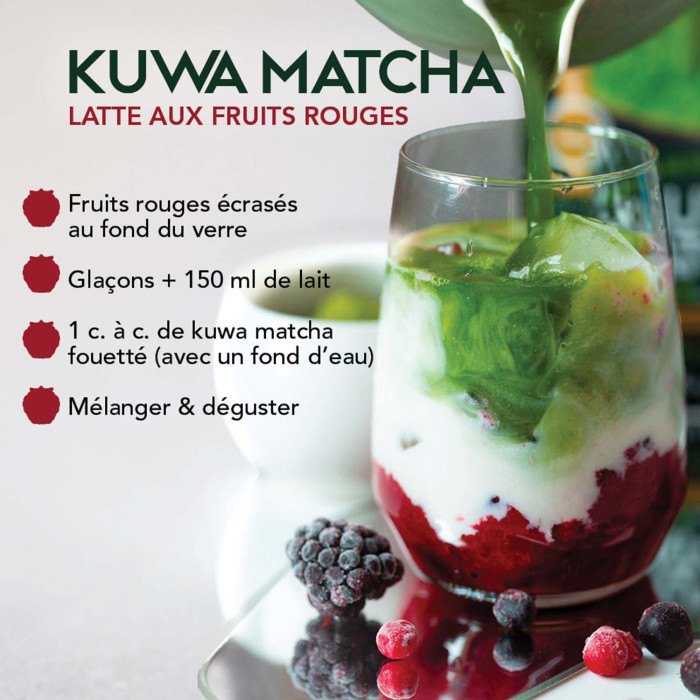 Poudre Kuwa Matcha - Recette - Aromandise
