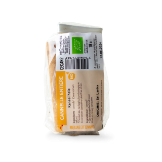 CANNELLE ENTIÈRE sachet zéro plastique - face