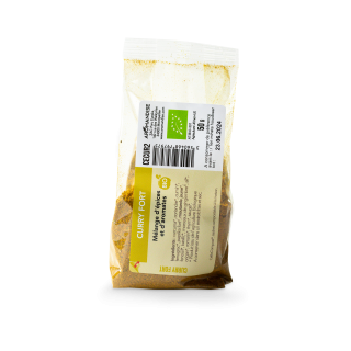 CURRY FORT sachet zéro plastique - face