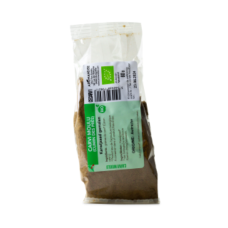 CARVI MOULU (CUMIN DES PRÉS) sachet zéro plastique - face
