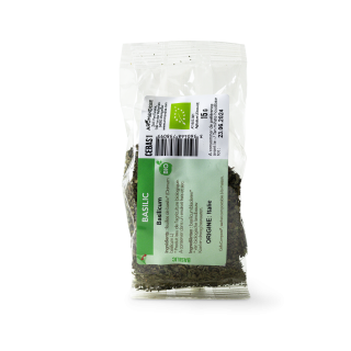 BASILIC sachet zéro plastique - face