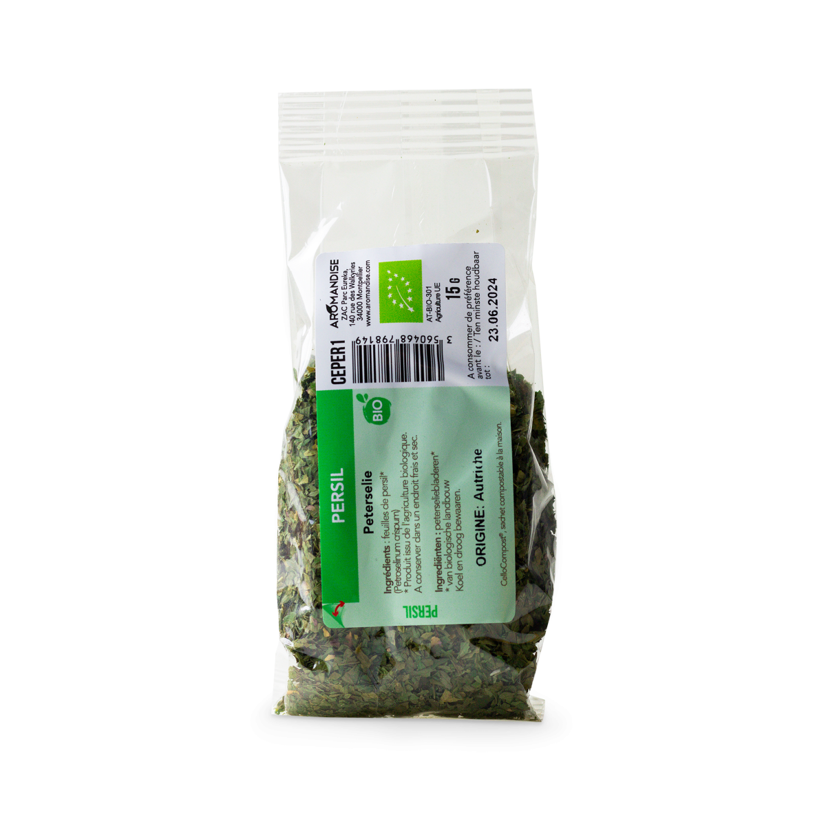 PERSIL sachet zéro plastique - face