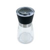 Moulin à épices en verre et céramique 140ml - face - Aromandise