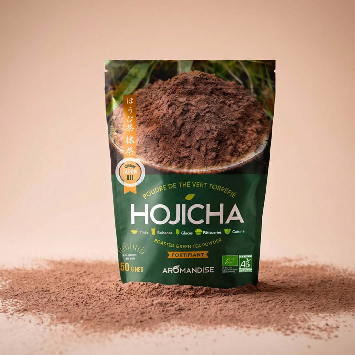 Poudre de thé vert Hojicha - Aromandise - Ambiance