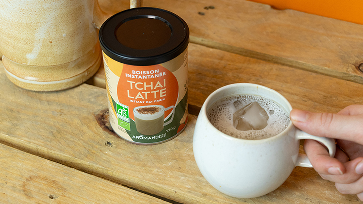 Tchaï latté frappé