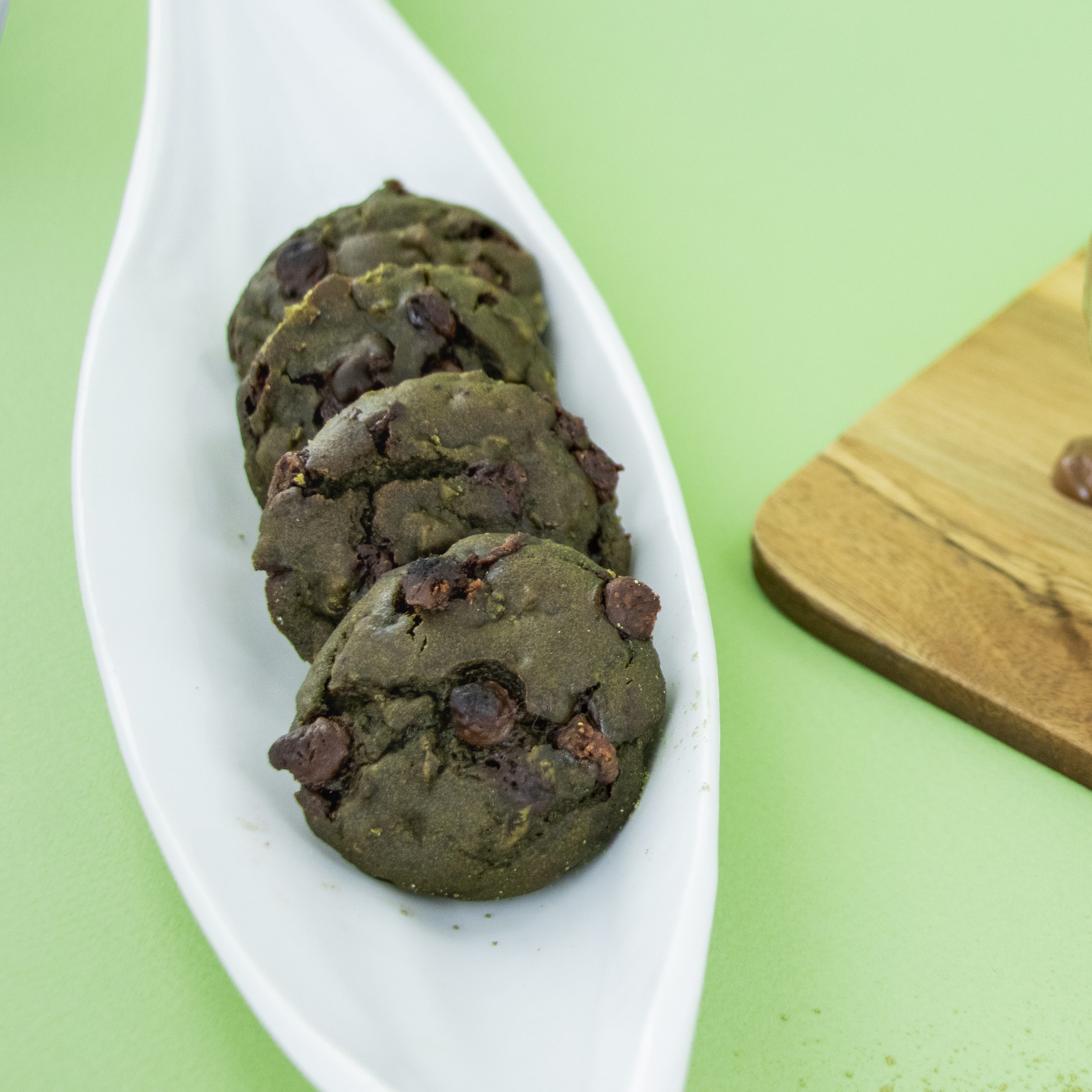 muffin matcha et riz de konjac