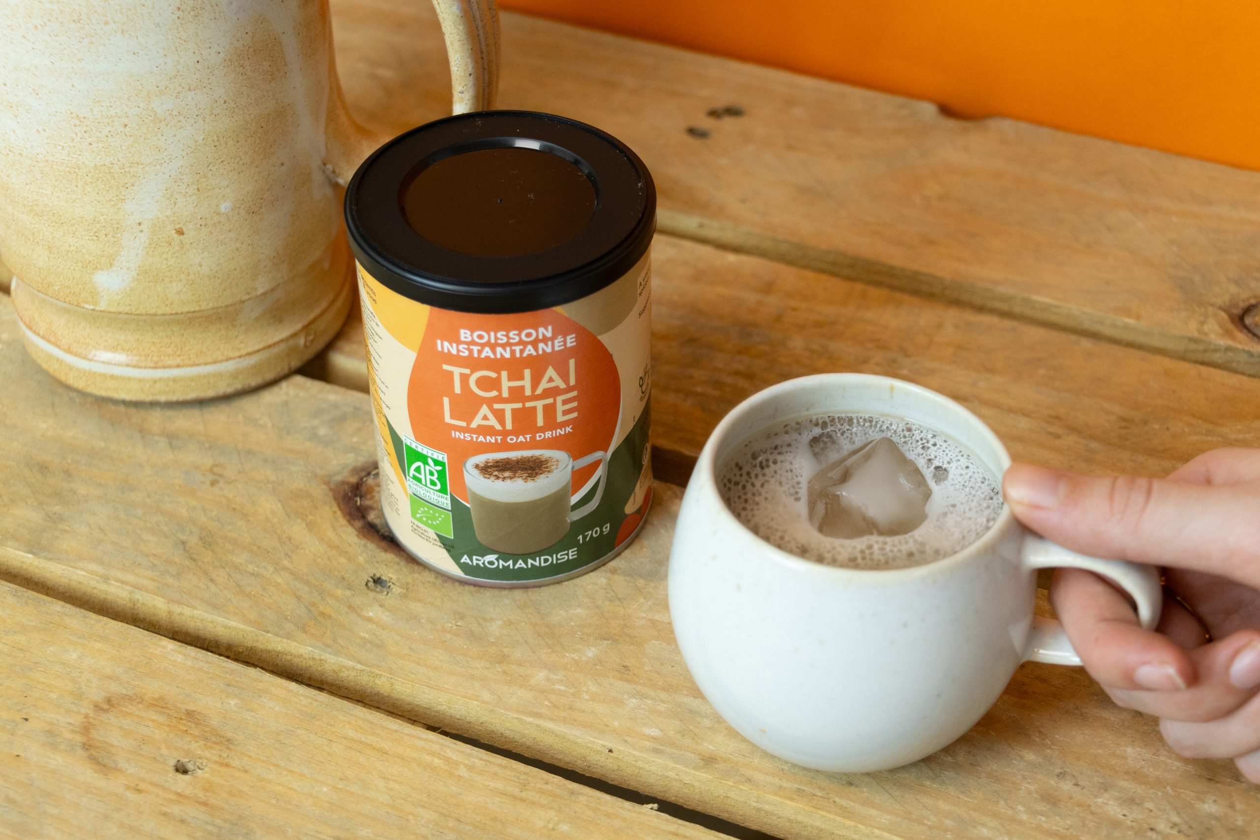 Tchaï latté frappé