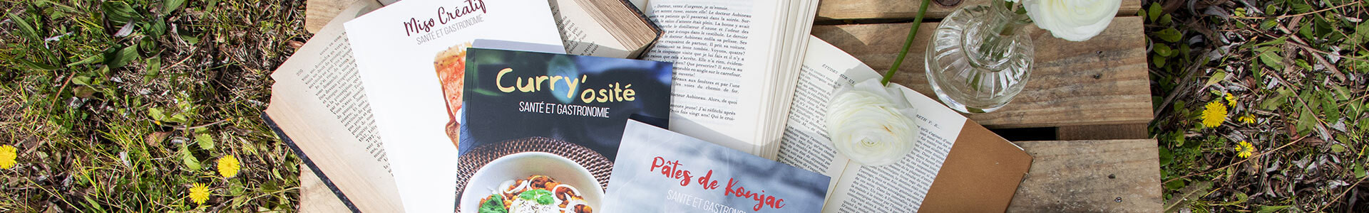 Livres de recettes AROMANDISE - Aromandise