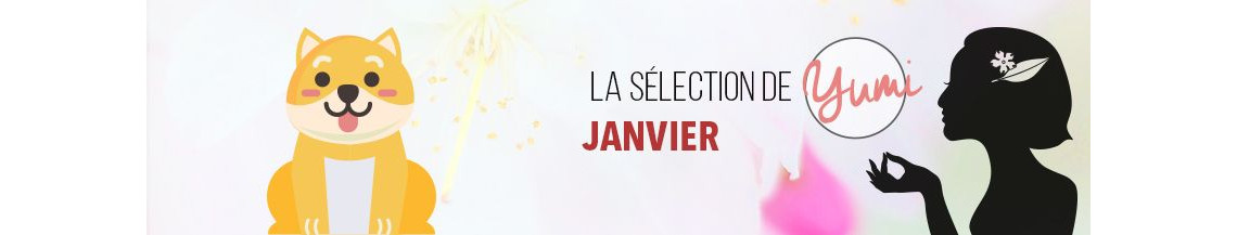 La Sélection de Janvier 2018 par Yumi ! 