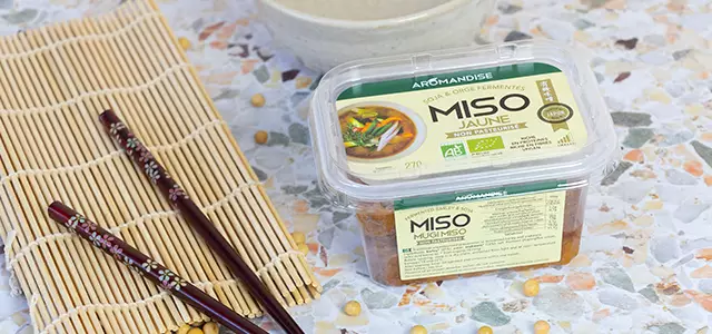 Miso Blanc Crémeux - texture crémeuse et goût umami - Aromandise