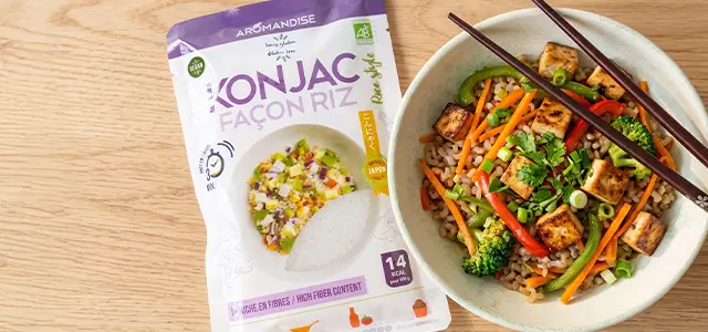 Konjac façon Riz bio - Aromandise